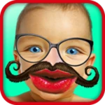 fun face changer: photo studio android application logo